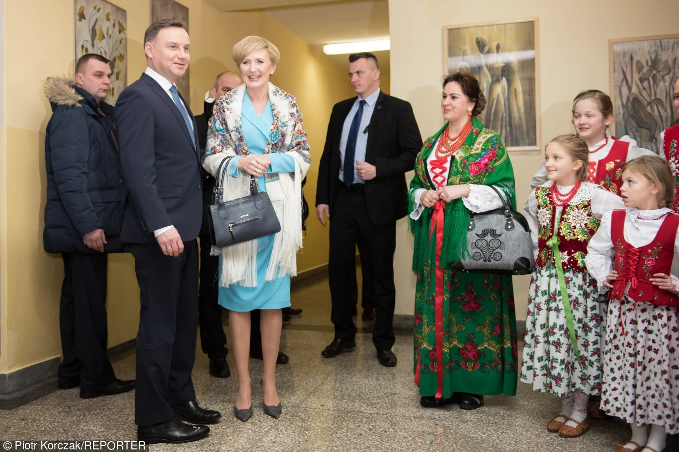 Andrzej i Agata Dudowie Andrzej i Agata Dudowie