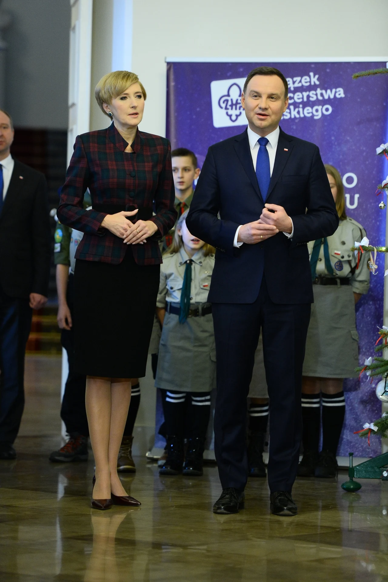 Andrzej i Agata Dudowie Andrzej i Agata Dudowie