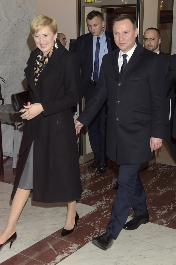 Andrzej i Agata Dudowie Andrzej i Agata Dudowie