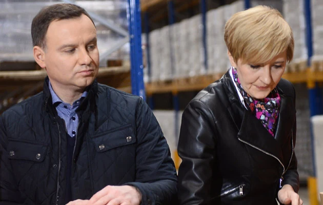 Andrzej i Agata Dudowie Andrzej i Agata Dudowie