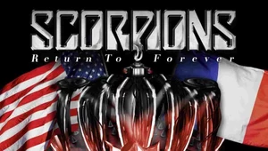 Okładka koncertowej wersji "Return to Forever" grupy Scorpions