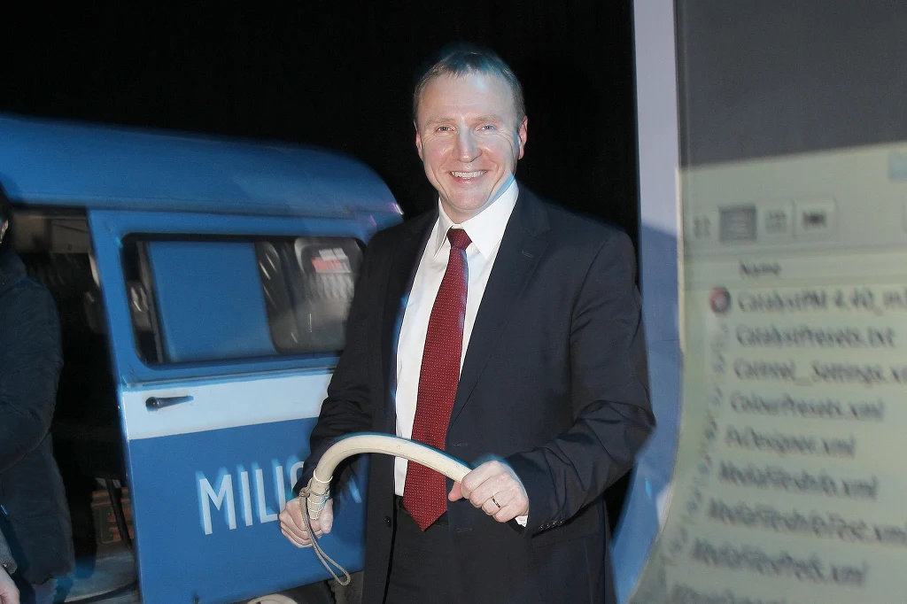 Jacek Kurski triumfuje Jacek Kurski triumfuje