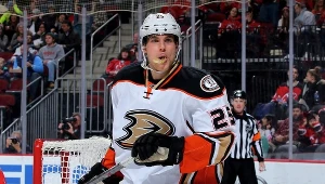 Mike Santorelli z Anaheim Ducks