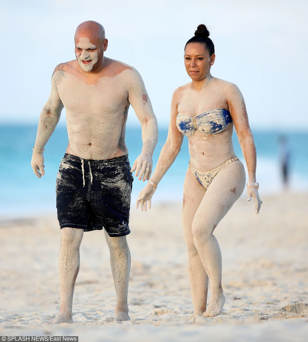 Mel B z partnerem Mel B z partnerem