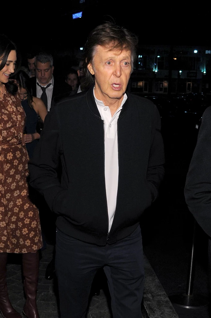 Paul McCartney na imprezie Republic Records