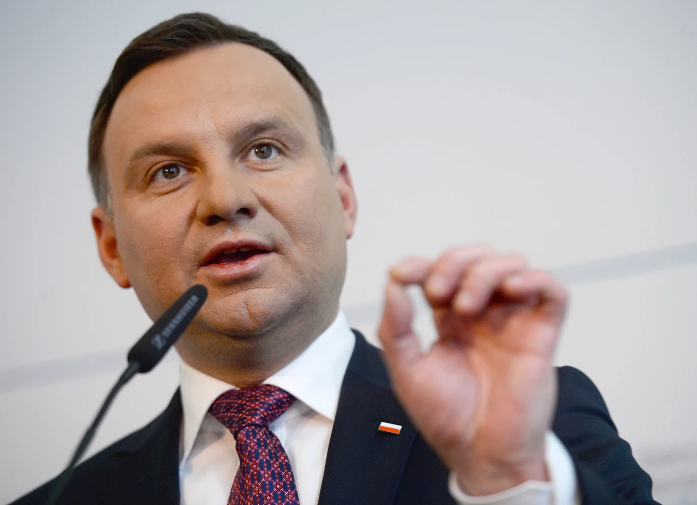 Prezydent Andrzej Duda podczas 52. Monachijskiej Konferencji Bezpieczeństwa