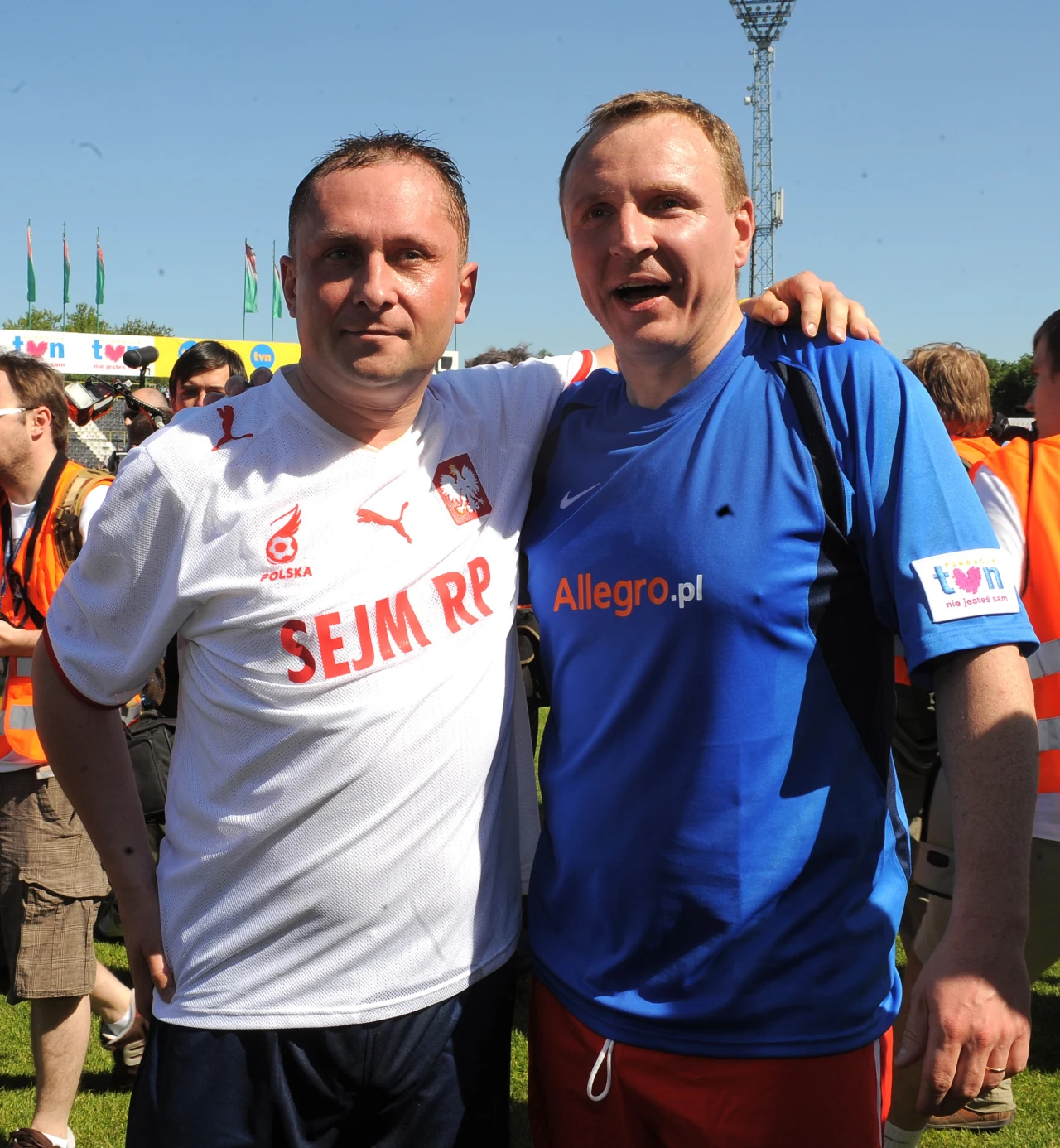 Kamil Durczok i Jacek Kurski Kamil Durczok i Jacek Kurski