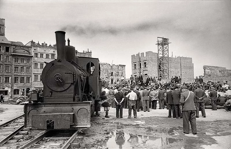 Warszawa w 1950 roku