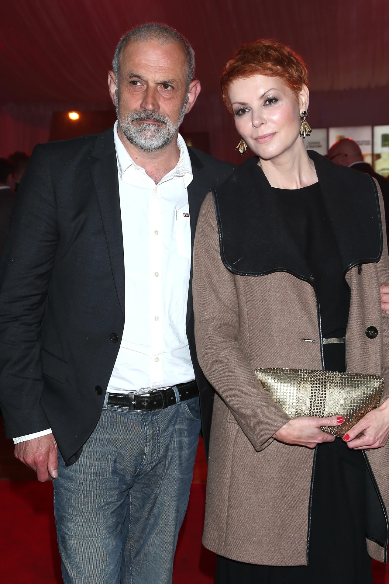 Krzysztof Stelmaszyk z żoną Krzysztof Stelmaszyk z żoną