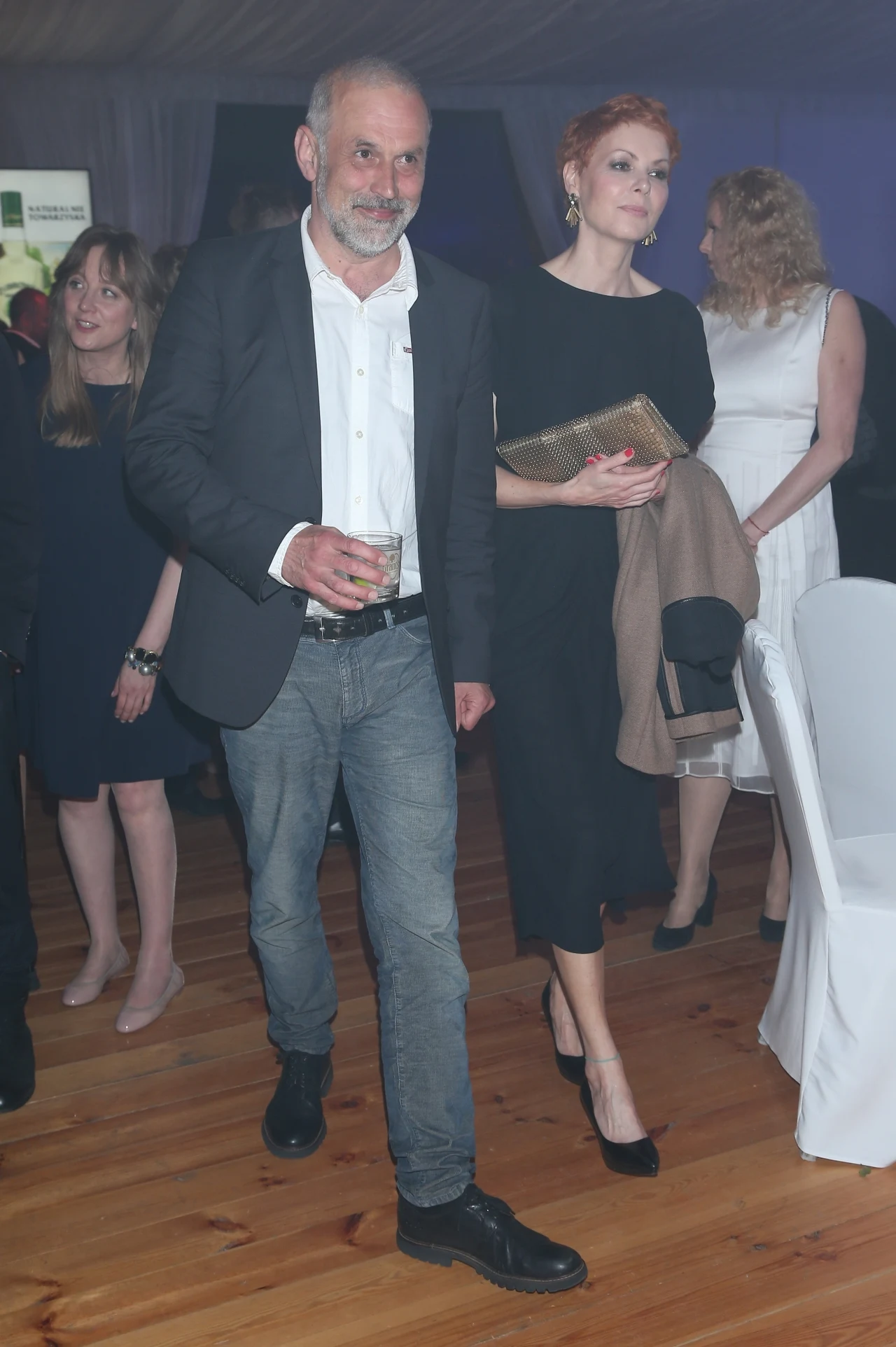 Krzysztof Stelmaszyk z żoną Krzysztof Stelmaszyk z żoną