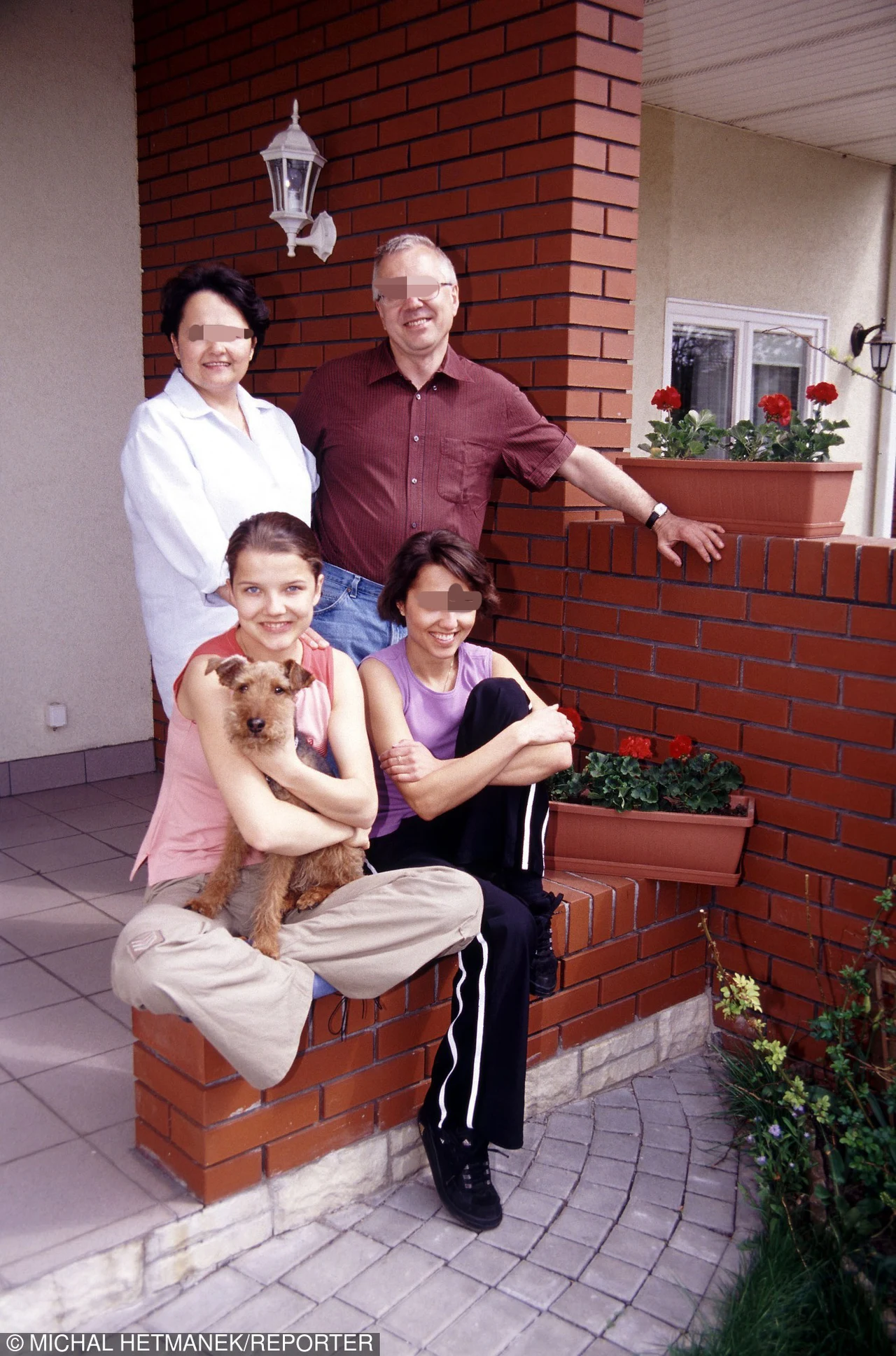 Joanna Jabłczyńska z tatą, mamą i siostrą Joanna Jabłczyńska z tatą, mamą i siostrą