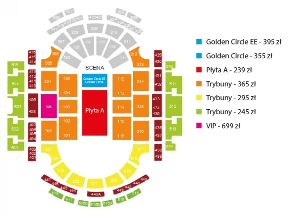 Ceny biletów z rozkładem miejsc na koncert Lionela Richiego w Polsce