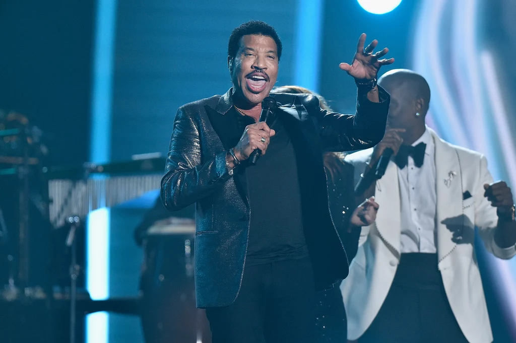 Lionel Richie podczas tegorocznej gali Grammy - 15 lutego 2016 r.