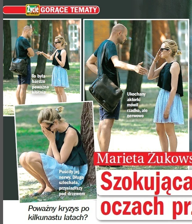 Marieta Żukowska i jej mąż przechodzą kryzys? Marieta Żukowska i jej mąż przechodzą kryzys?