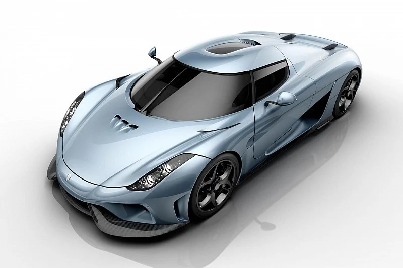 Koenigsegg Regera - jeszcze jako prototyp