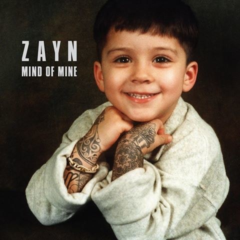 Młody Zayn Malik na okładce płyty "Mind Of Mine"