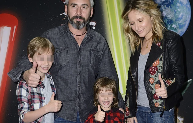 Patrycja z Jackiem, synem i pasierbem