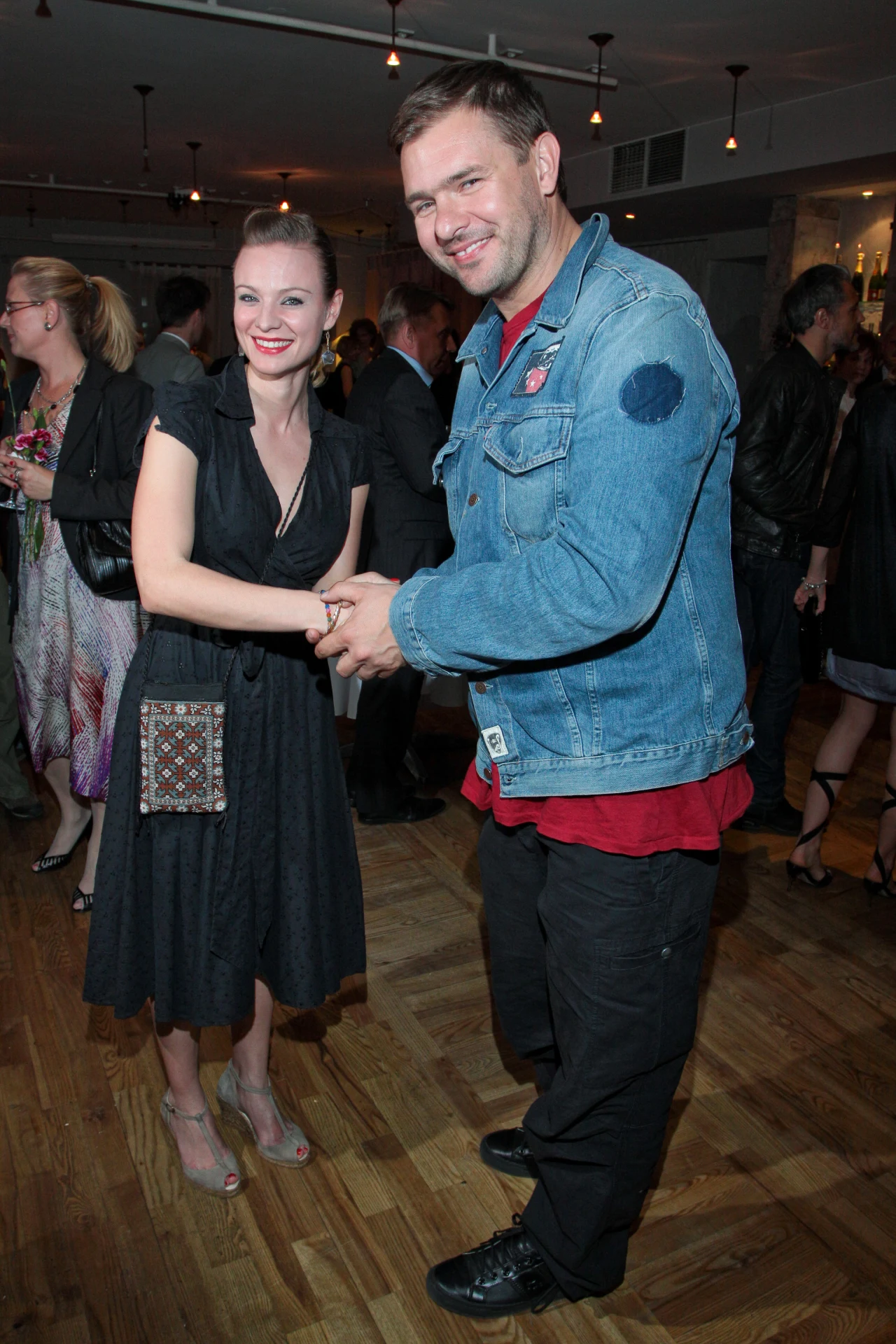 Magdalena Boczarska i Tomasz Karolak Magdalena Boczarska i Tomasz Karolak