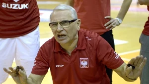 Trener reprezentacji Polski koszykarek Teodor Mołłow