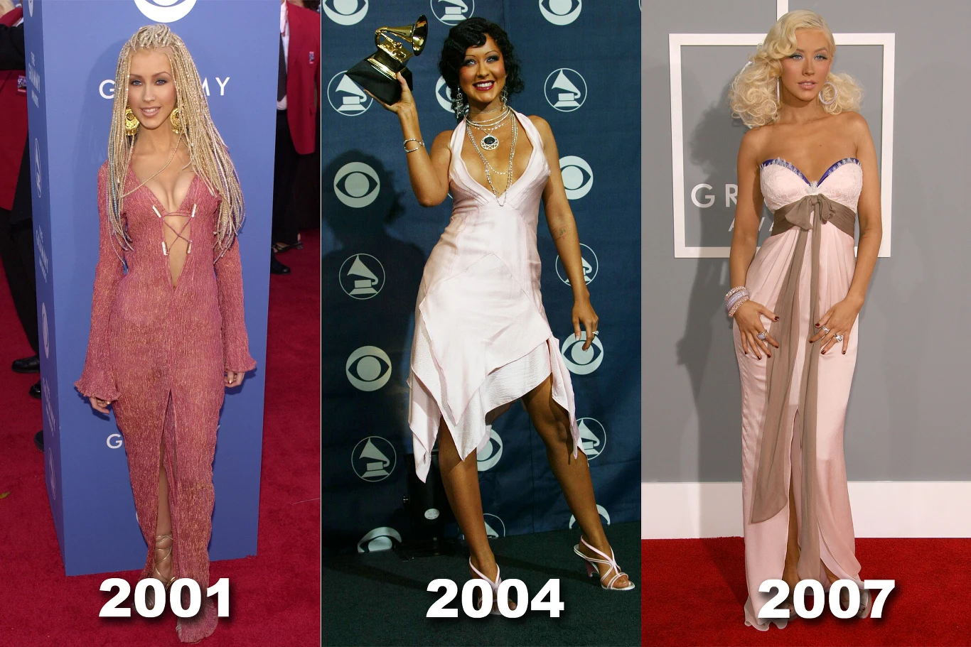 Christina Aguilera na galach Grammy Christina Aguilera na galach Grammy