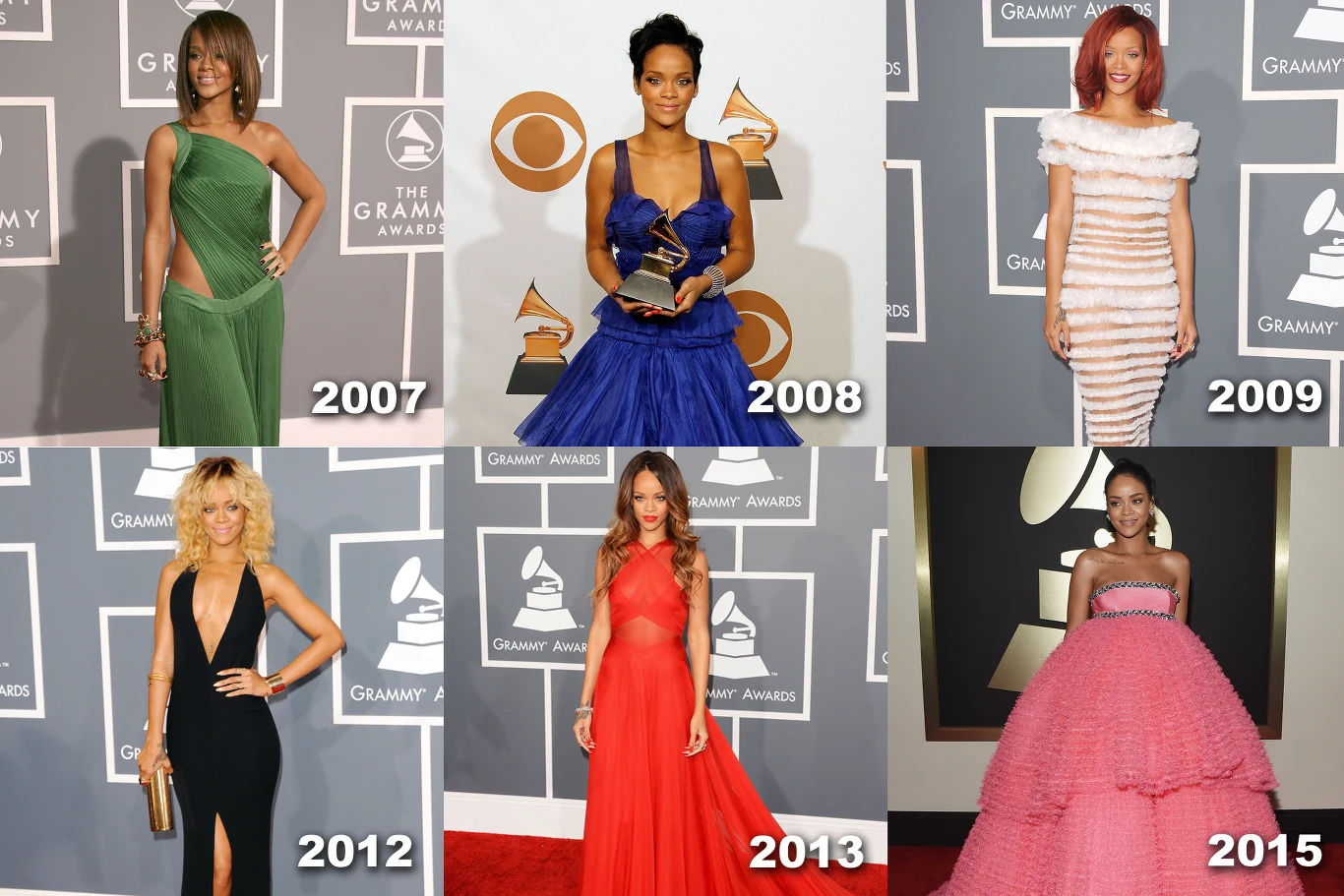 Rihanna na galach Grammy Rihanna na galach Grammy