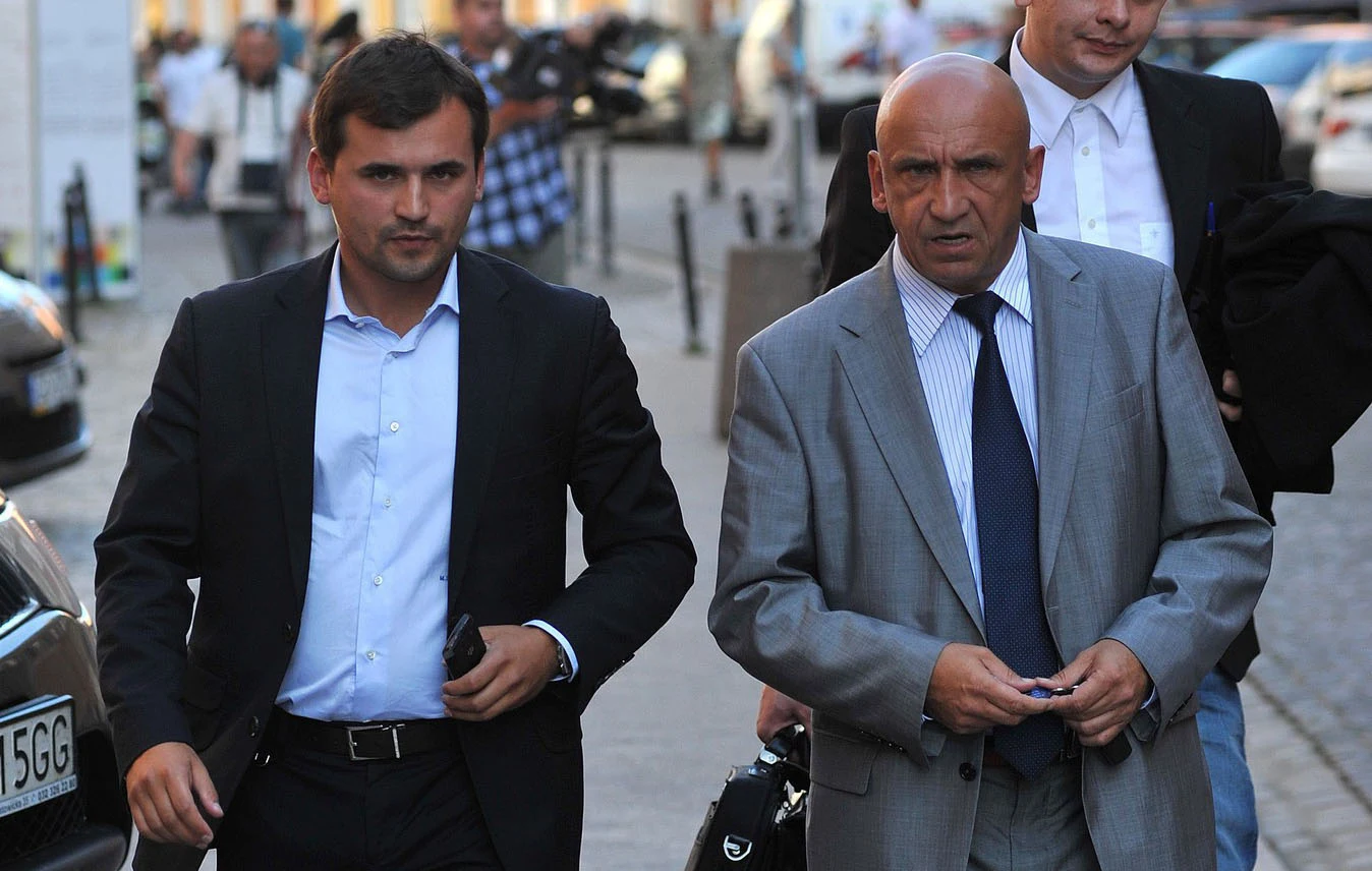 Marcin Dubieniecki z ojcem Markiem Dubienieckim Marcin Dubieniecki z ojcem Markiem Dubienieckim