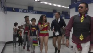 Pasażerowie w majtkach