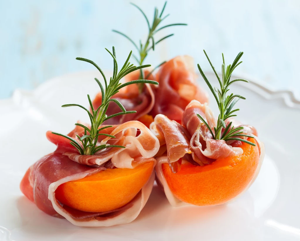 Prosciutto z morelami Prosciutto z morelami