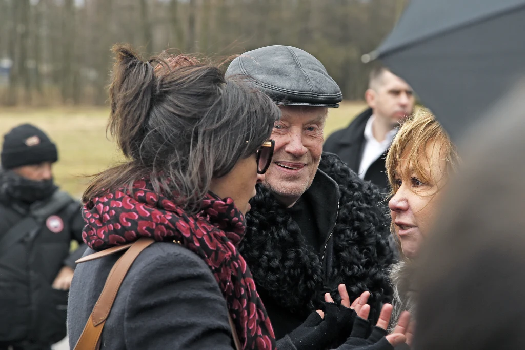 Sophie Marceau, Daniel Olbrychski z żoną