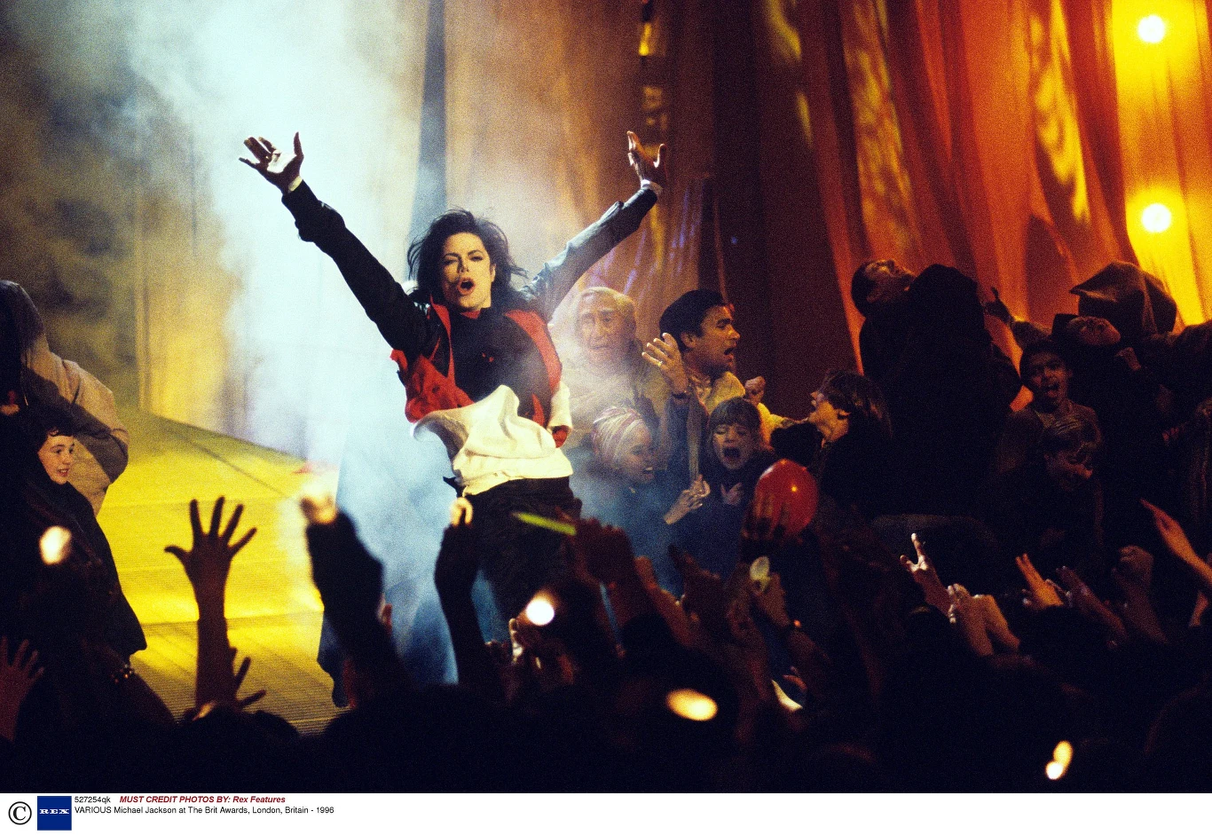 Michael Jackson na Brit Awards 1996