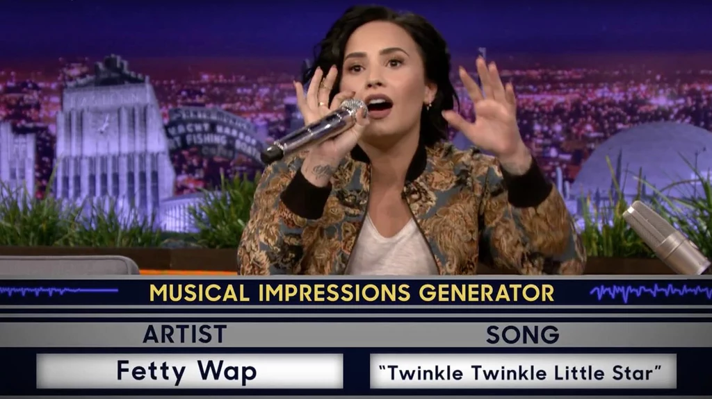 Demi Lovato w programie Jimmy'ego Fallona