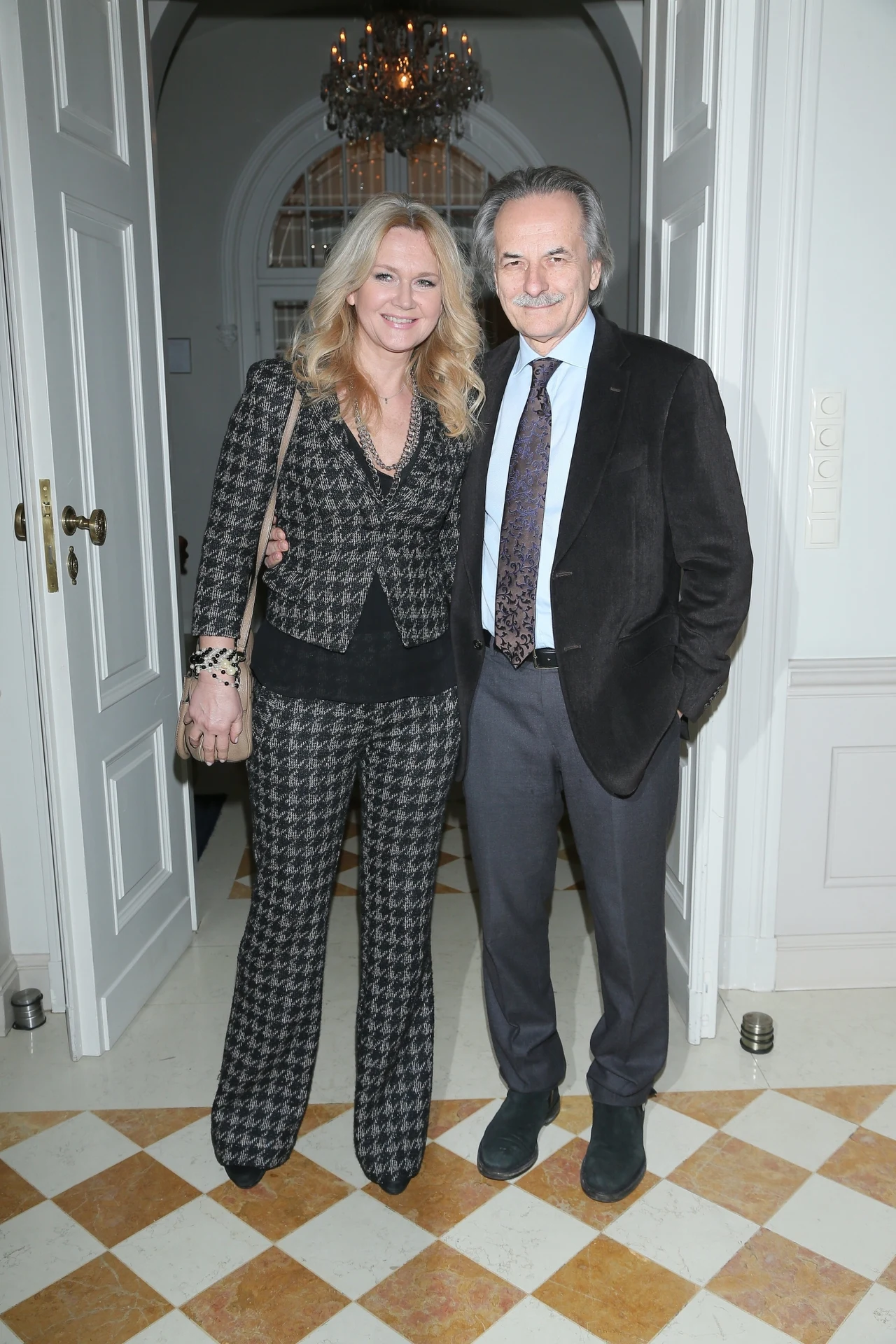 Grażyna Torbicka z mężem Grażyna Torbicka z mężem