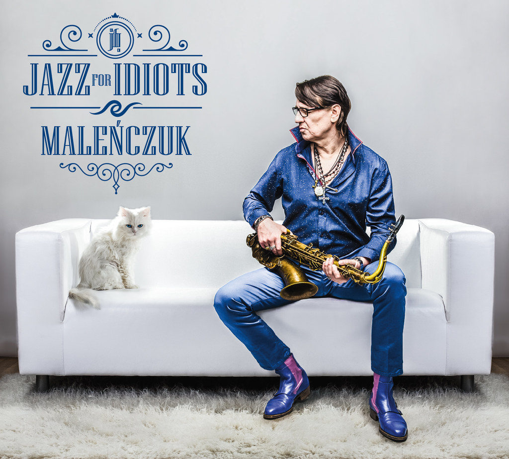 Maciej Maleńczuk na okładce płyty "Jazz for Idiots"