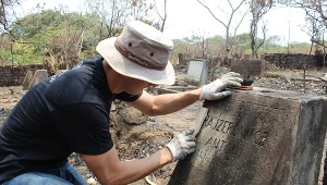 Polski cmentarz Abercorn. Prace misji, 2015 rok