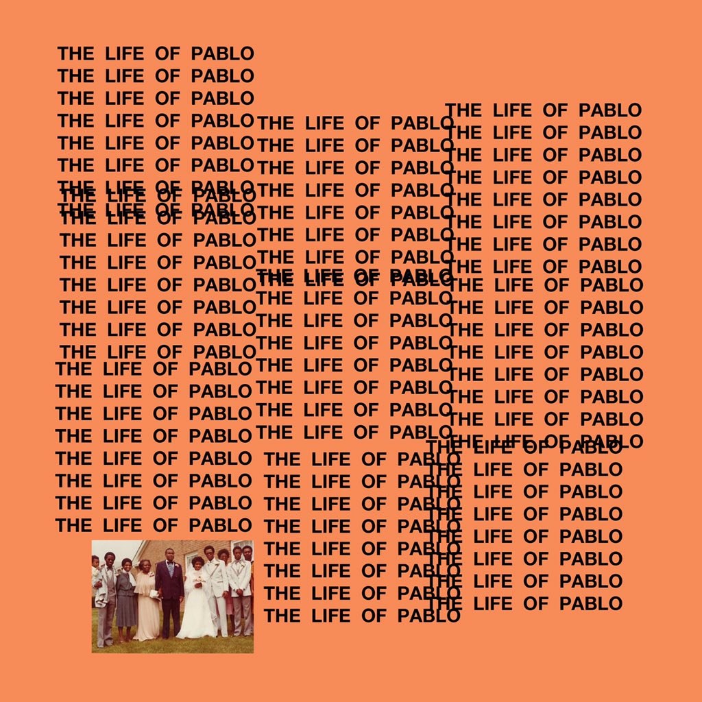 Okładka płyty "The Life of Pablo"