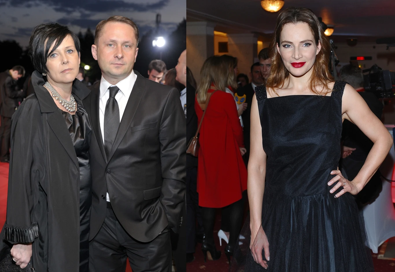 Marianna Dufek-Durczok z mężem Kamilem, Anna Dereszowska Marianna Dufek-Durczok z mężem Kamilem, Anna Dereszowska