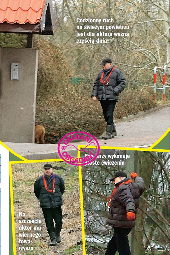 Jerzy Stuhr powoli wraca do zdrowia Jerzy Stuhr powoli wraca do zdrowia