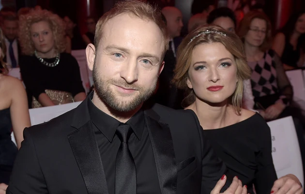 Borys Szyc z ukochaną Borys Szyc z ukochaną