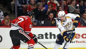 Filip Forsberg (z prawej) był nie do zatrzymania