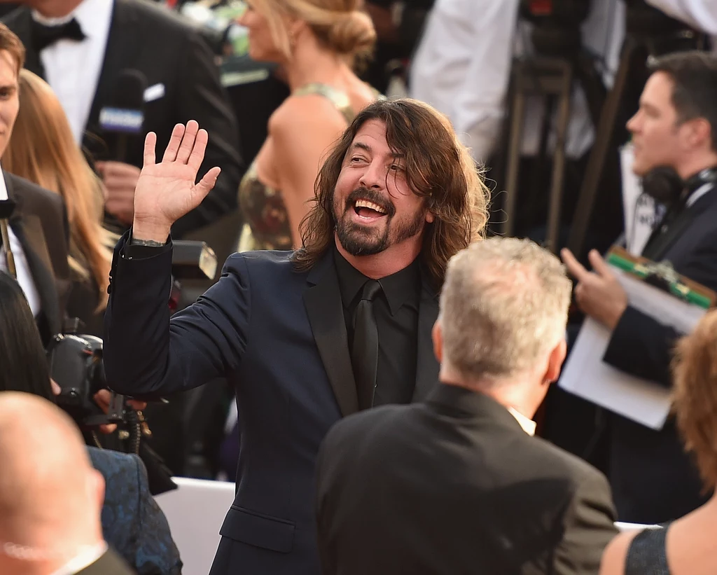 Dave Grohl podczas gali Oscarów 2016 upamiętnił zmarłe gwiazdy kina 