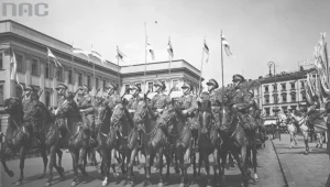 Oddział przedwojennej polskiej kawalerii: Zdjęcie z 1939 roku