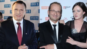 Jacek Kurski i Robert Górski z Ewą Błachnio