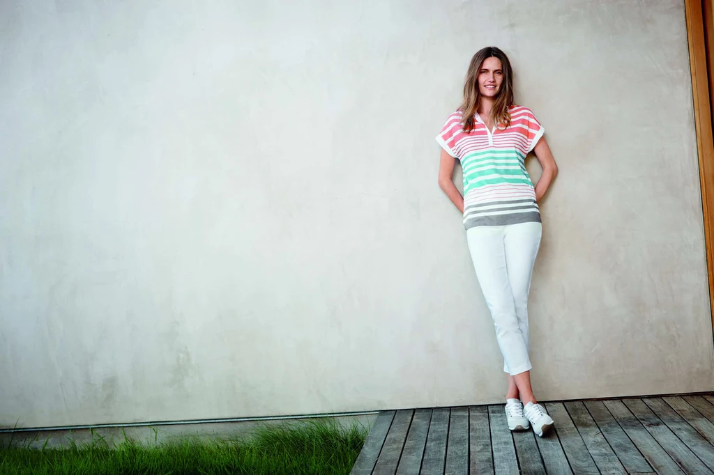 W kolekcji Gerry weber Casual kluczowe są sportowe modele zestawione w naturalny i swobodny sposób, tak by podkreślić prosty ale modowy przekaz marki W kolekcji Gerry weber Casual kluczowe są sportowe modele zestawione w naturalny i swobodny sposób, tak by podkreślić prosty ale modowy przekaz marki