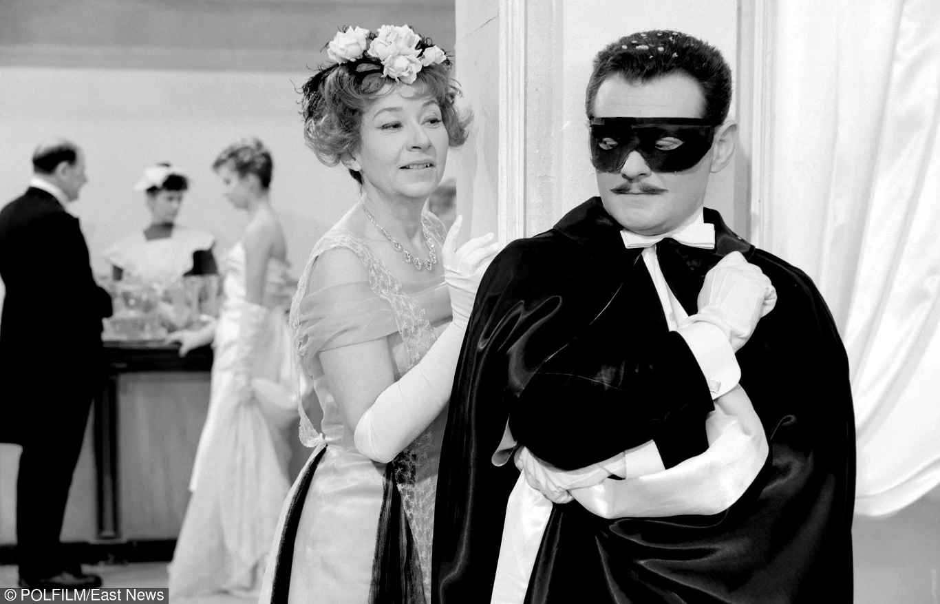 Irena Kwiatkowska w filmie "Klub Kawalerów"