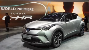 Toyota C-HR - zaskakująco futurystyczna