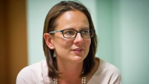 Prezes Polskiego Związku Biathlonu Dagmara Gerasimuk