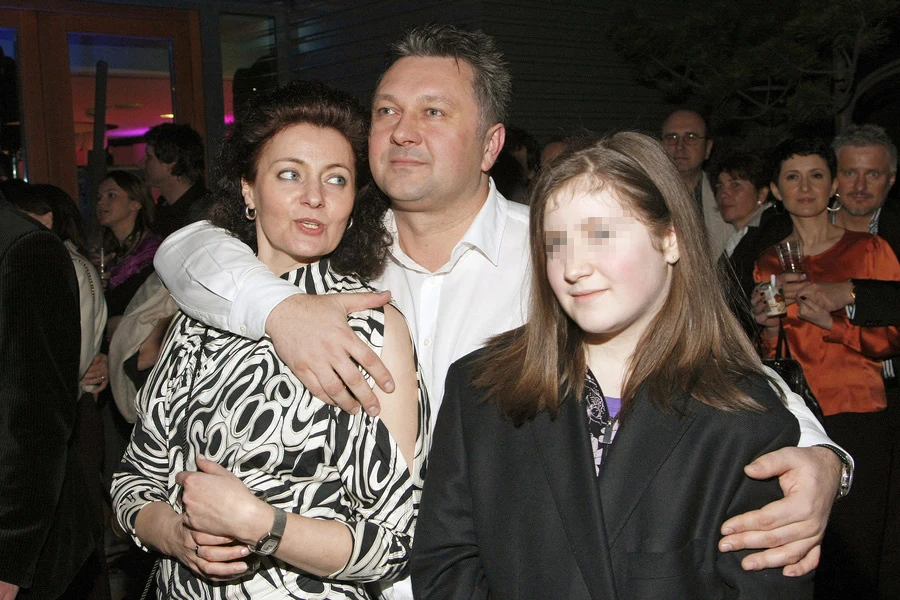 Robert Sowa z rodziną Robert Sowa z rodziną