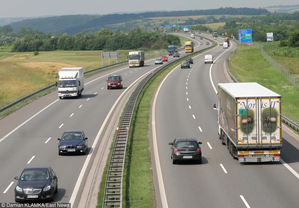 A4 koło Krakowa często korkuje po prostu ze względu na duże natężenie ruchu