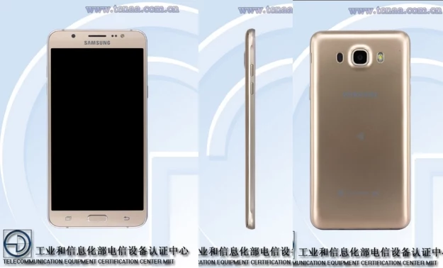 Galaxy J7. Fot. TENAA