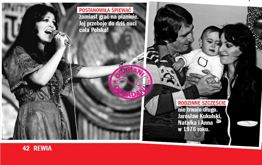 Anna Jantar z rodziną Anna Jantar z rodziną